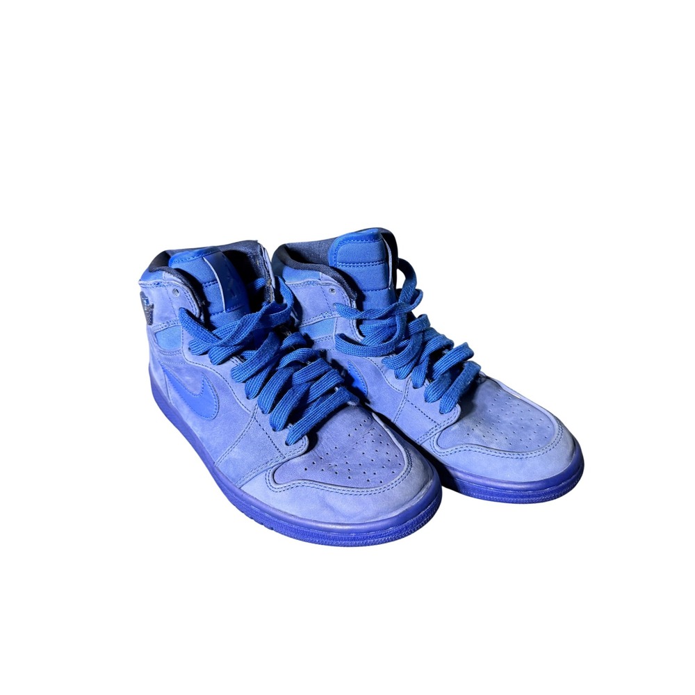 Nike Air Jordan 1 Retro High Blue Suede Wmns Size8